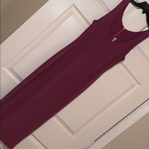 Never worn mauve midi dress